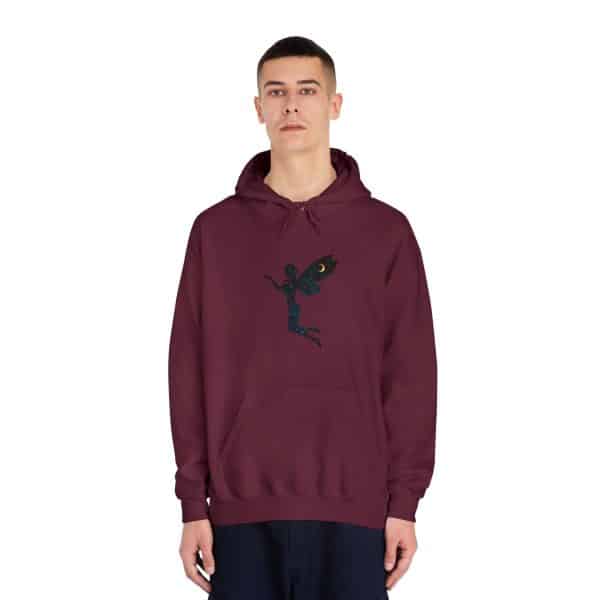Fairy Wings Unisex Hooded Sweatshirt - Cozy & Magical Apparel - Image 19