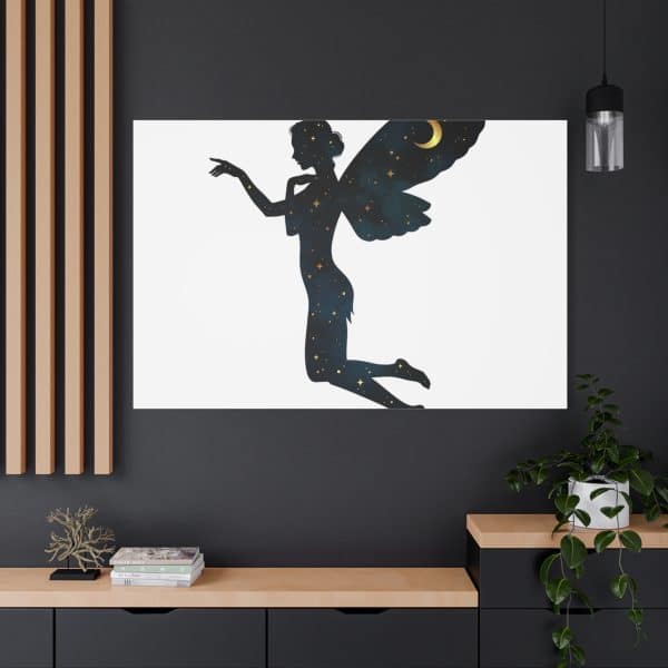 Enchanting Fairy Canvas Wall Art - Celestial Night Design - Image 120