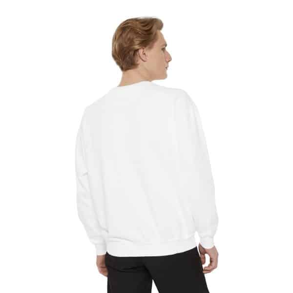 Fairy-Inspired Unisex Garment-Dyed Sweatshirt – Cozy and Playful Style - Image 4