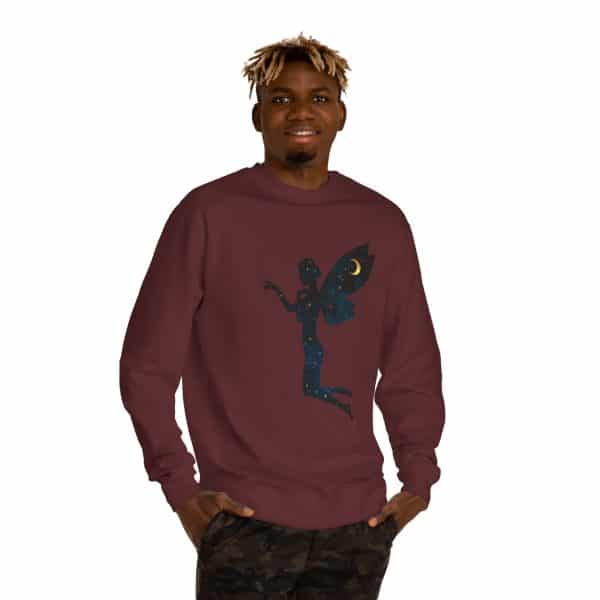 Celestial Fairy Unisex Crew Neck Sweatshirt - Magical Night Vibes - Image 51