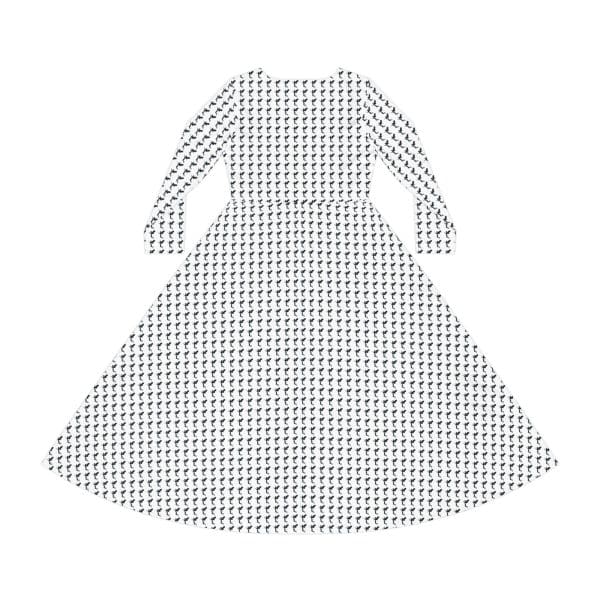 Celestial Fairy Women's Long Sleeve Dance Dress (AOP) - Image 2