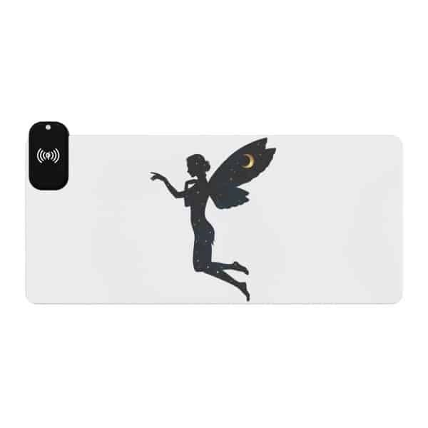 Celestial Fairy LED Gaming Mouse Pad, Wireless Charging - Image 17