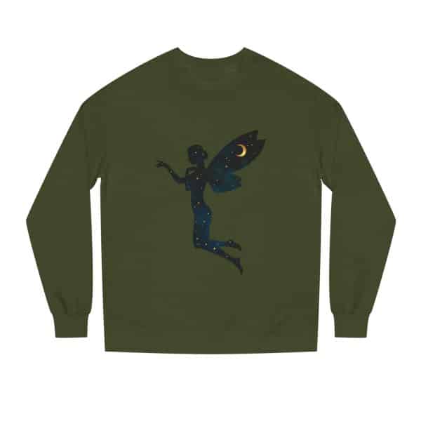 Celestial Fairy Unisex Crew Neck Sweatshirt - Magical Night Vibes - Image 13