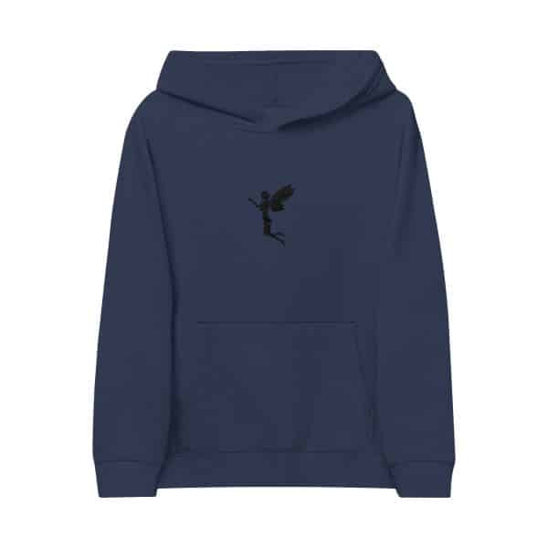 Kids Fairy Embroidered Fleece Hoodie - Cozy & Magical - Image 5