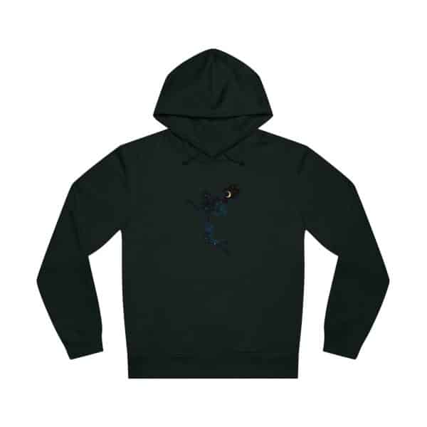 Cosmic Drummer Unisex Hoodie - Perfect Gift for Musicians and Music Lovers
