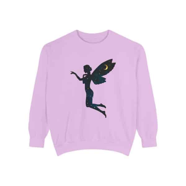 Celestial Fairy Unisex Garment-Dyed Sweatshirt - Cozy and Dreamy Style - Image 65