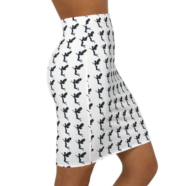 Celestial Fairy Women's Mid-Waist Pencil Skirt (AOP) - Image 4