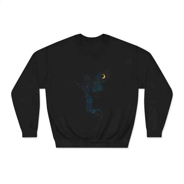 Celestial Fairy Unisex DryBlend® Crewneck Sweatshirt - Image 9