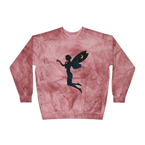 Celestial Fairy Unisex Color Blast Crewneck Sweatshirt - Image 21