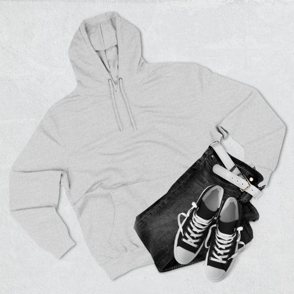 Fairy Wings Three-Panel Fleece Hoodie for Cozy Comfort - Image 7
