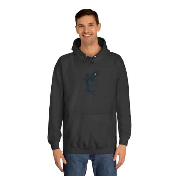 Fairy Design Unisex College Hoodie - Dreamy and Unique Campus Wear - Image 23