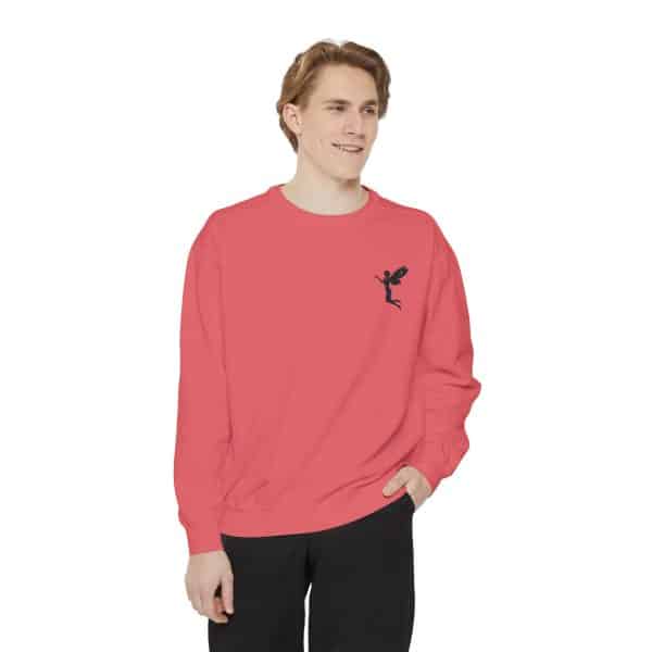 Fairy-Inspired Unisex Garment-Dyed Sweatshirt – Cozy and Playful Style - Image 51