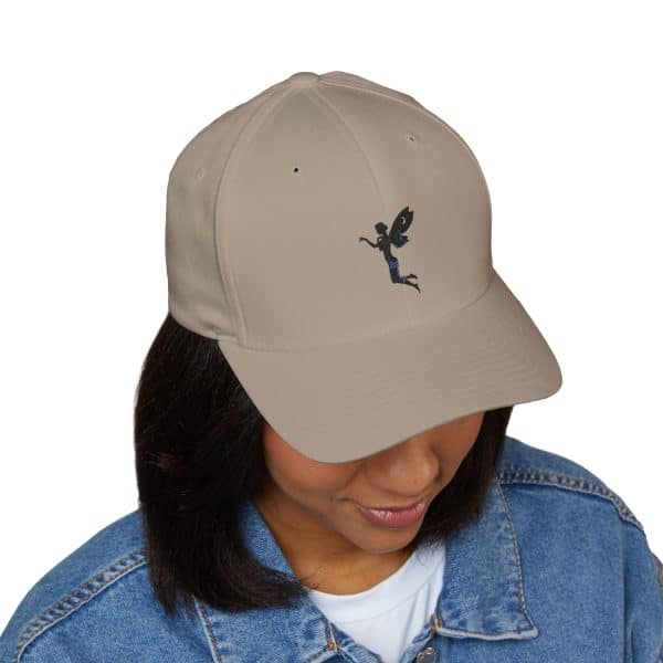 Fairy Embroidered Closed-Back Cap - Stylish & Trendy - Image 15
