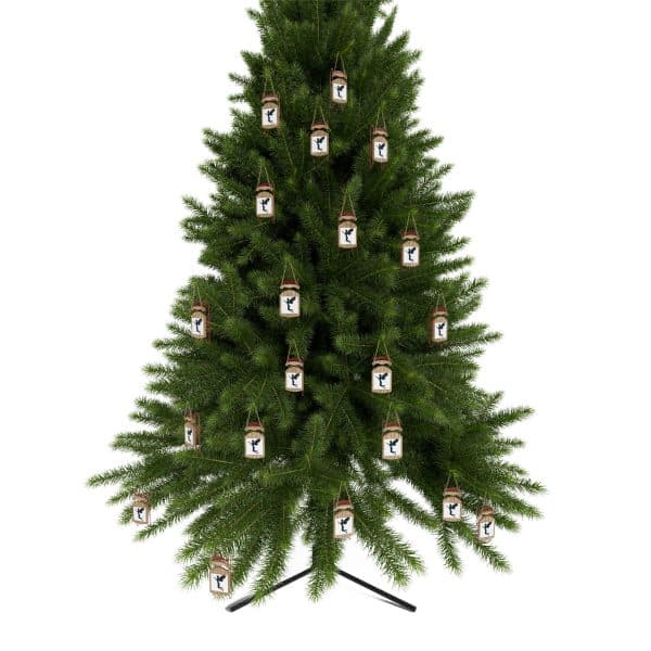 Whimsical Sled Ornament with Fairy Design - Holiday Decor for Winter Celebrations - Image 14
