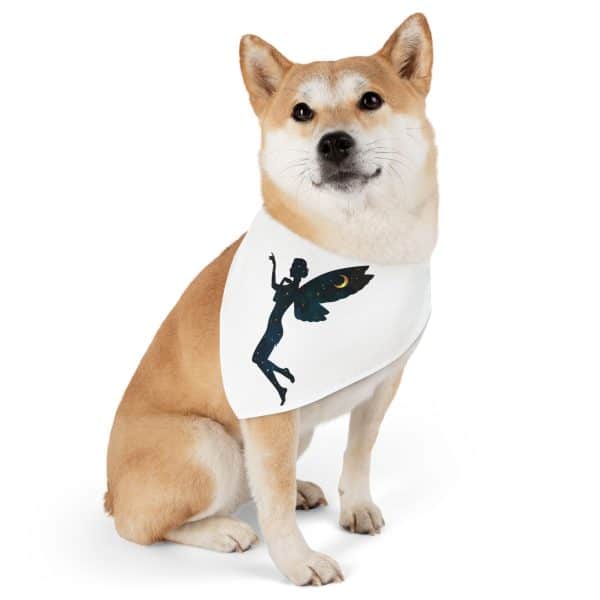 Cosmic Fairy Pet Bandana Collar - Magical Style for Dogs - Image 2
