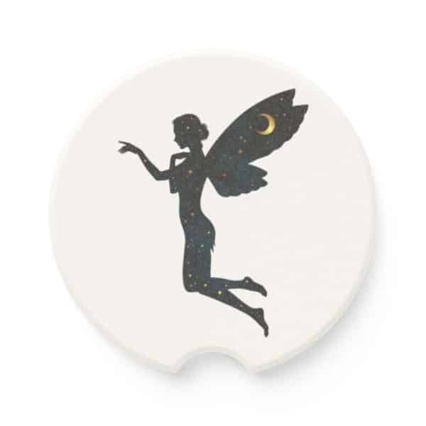 Celestial Fairy Soapstone Car Coaster - Magical Decorative Accent for Car Interiors - Image 5