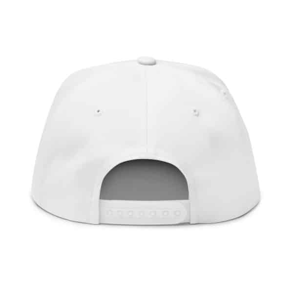 Embroidered Fairy Flat Bill Cap - Stylish Streetwear Hat - Image 2