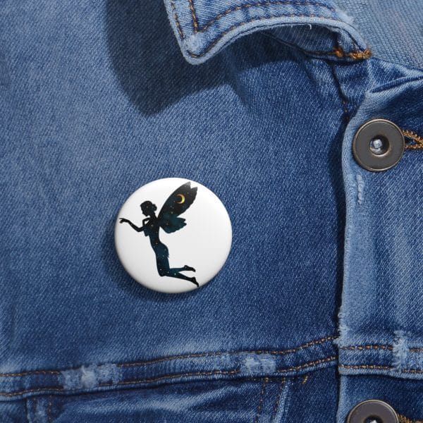Magical Fairy Custom Pin Buttons - Celestial Design - Image 2