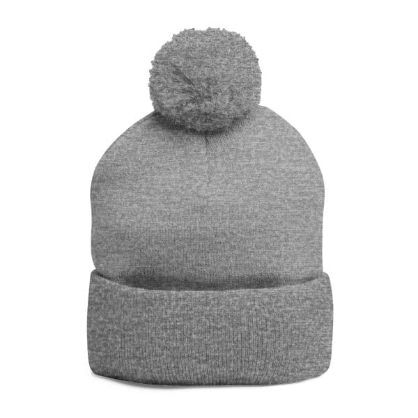 Celestial Fairy Cozy Pom-Pom Knit Cap with Embroidered Design - Image 2