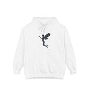 Whimsical Fairy Unisex Garment-Dyed Hoodie