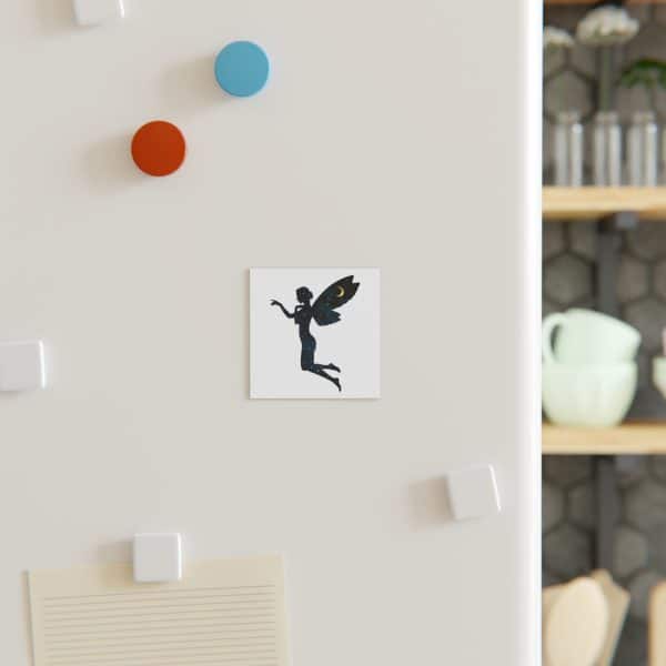 Celestial Fairy Square Magnet - Night Sky Decor - Image 3