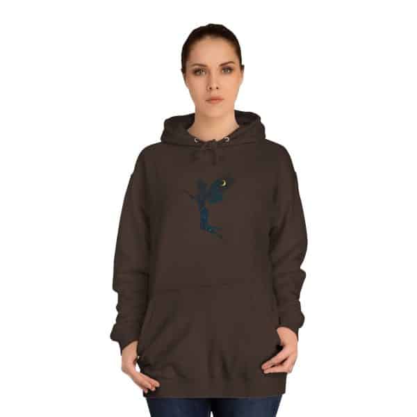 Fairy Design Unisex College Hoodie - Dreamy and Unique Campus Wear - Image 8