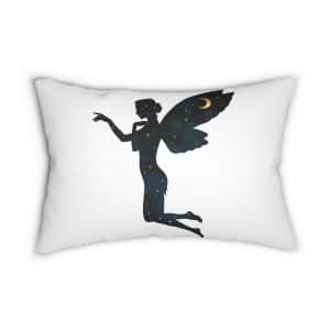 Celestial Fairy Spun Polyester Lumbar Pillow