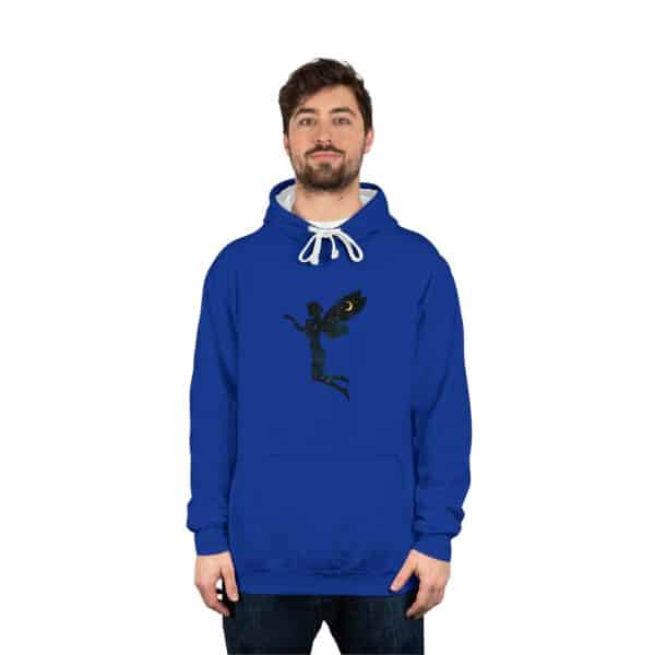 Whimsical Angel Unisex Varsity Hoodie - Cozy & Stylish - Image 11