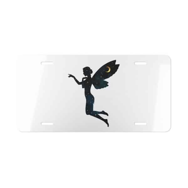 Celestial Fairy Vanity Plate - Cosmic Night Sky Design