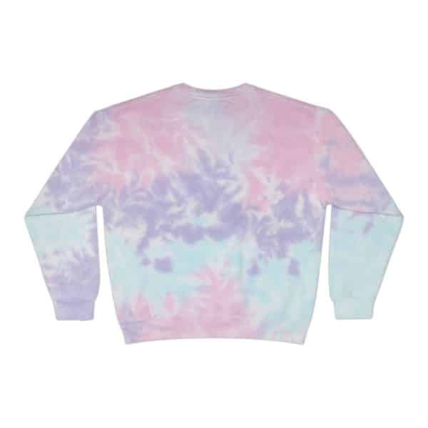 Celestial Fairy Unisex Tie-Dye Sweatshirt - Image 6