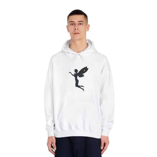 Fairy Wings Unisex Hooded Sweatshirt - Cozy & Magical Apparel - Image 3