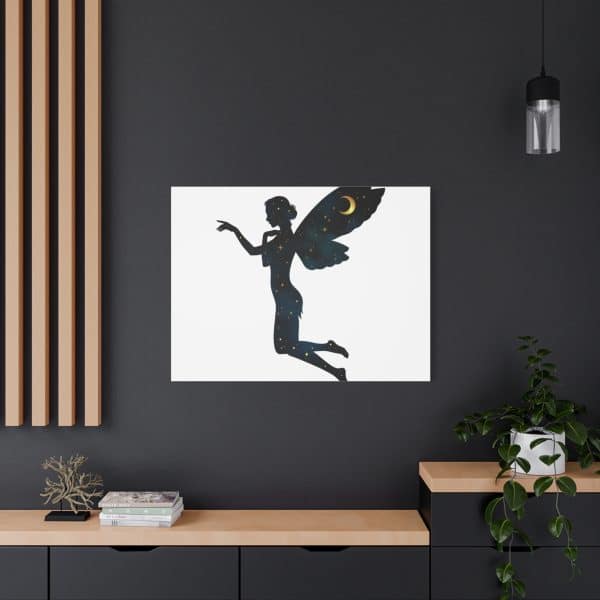 Enchanting Fairy Canvas Wall Art - Celestial Night Design - Image 108