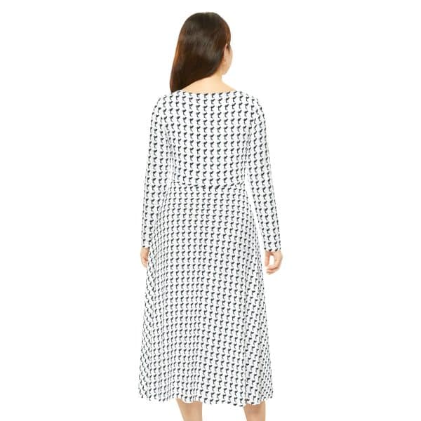 Celestial Fairy Women's Long Sleeve Dance Dress (AOP) - Image 4
