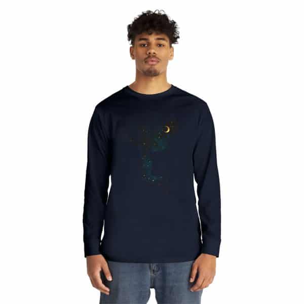 Celestial Fairy Long Sleeve Crewneck Tee - Dreamy Enchantment for Magical Souls - Image 35