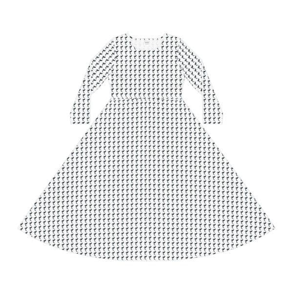 Celestial Fairy Women's Long Sleeve Dance Dress (AOP)