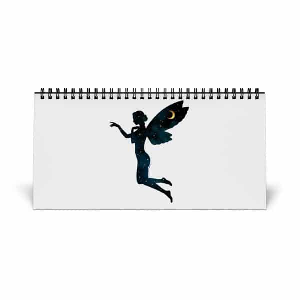 Dreamy Fairy 2025 Desk Calendar - Inspiring Monthly Planner for Home & Office